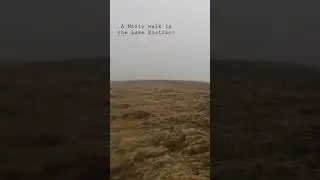 Longlands Fell: A Misty  wainwright walk in the Lake District