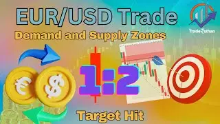 EUR/USD Trade Analysis: Multi-Timeframe Demand & Supply Zones with 0.50 Lot Size
