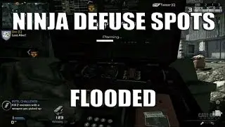 Flooded Ninja Defuse Spots | Call of Duty Ghosts Guide