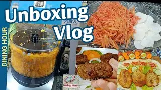 Unboxing Anex chopper & review| Home appliance | Keema machine | vegetable  cutter | food processor 