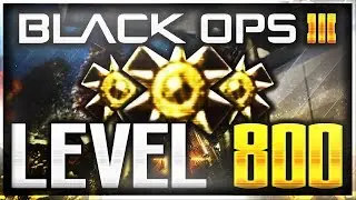 Call of Duty Black ops 3 Level 800 Stats