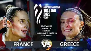 France vs Greece | Women's World Championship 2025