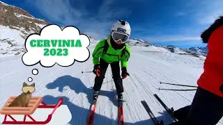 Prima sciata del 2023 | Cervinia - Valtournenche | ⛷️❄️