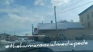 Tour of Randolph VT driving across the country Book Sales  #asmr #sdgs 