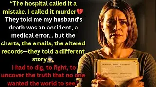 They Called It &ldquo;Medical Error&rdquo;&mdash;I Called It Murder 💔 | Stories Her Heart Holds