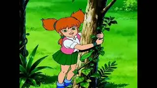 Flora Orange and Blue Anime Music Video - Humanoide Little Girl -  Heroine Kid Plantgirl From Space