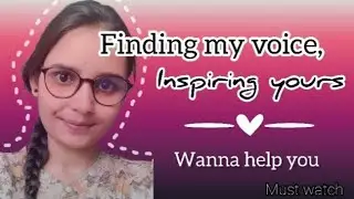 Breaking The Silence: My Path To Self-Expression | Now It's Your Turn 💗