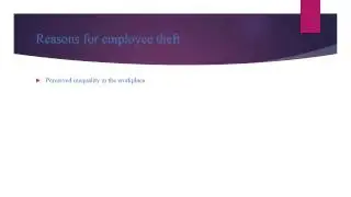 Employee Crime Control - The Ethical Dilemma Surrounding Employee Theft