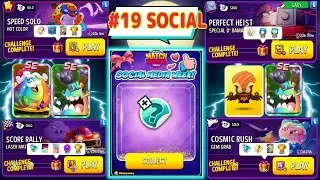 Collect #19 Social Sticker/ 4 Solo/ Hot Color/ Special O' Rama/ Gem Grab/ Laser Matches+Super Sized 