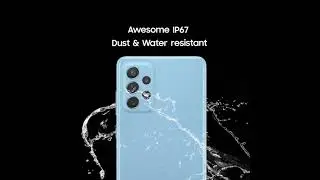 A72 IP67 Water and Dust Resistance   #Samsung's# sumsungA72 IP67