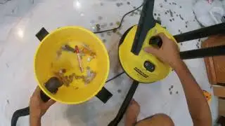 KARCHER WD1 Wet & Dry Vacuum Cleaner, With blower function ,My opinion demo power test.