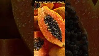Top 5 Amazing Facts About Food 😱 | Fact | Fact in Hindi #shorts