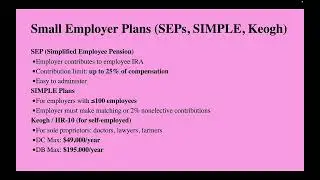 11. Retirement Plans Explained: 401(k), IRA, Roth, ERISA, Rollovers & More | Full Breakdown