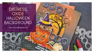 Distress Oxide Halloween Background (Simon Says Stamp STAMPtember)