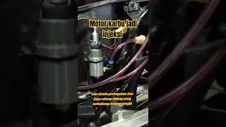 migrasi karburator ke injeksi #mekanik #modifikasi #bengkelmotor