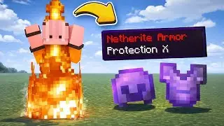 Minecraft But Fire = OP Loot