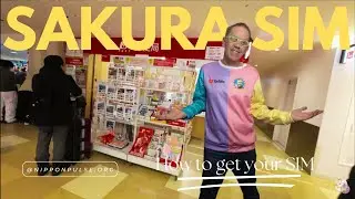 Arriving in Japan: How to Get Your Sakura Mobile SIM Card! 📱✈️