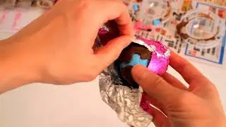 DIY Chocolate Egg Surprise Maker Playset Toy Setup & Review REAL Chocolate