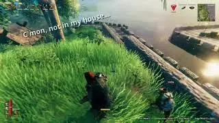 Valheim - Snapshot - Dock Work & Greydwarf Boops - Carapace Shield Blocks & Greydwarfs Bounce