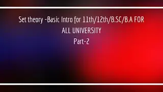 BASICS OF SET THEORY|Identification|Set builder form and Roster form|Equivalent set | for All