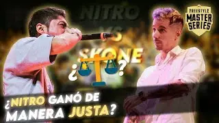 &iquest;NITRO GAN&Oacute; DE MANERA JUSTA A SKONE? | Votaci&oacute;n FMS Internacional Cuartos de final | Nitro vs Skone