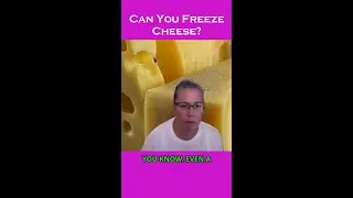 Can You Freeze Cheese? #shorts