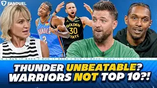 OKC Thunder Unbeatable? + NO Warriors in Chandler & Lou's TOP 10?!?!