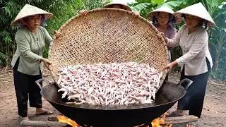 🔥 Crispy Chili Chicken Feet: Ultimate Fried Street Food Snack! (Outdoor Cooking)