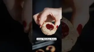 Vegane Linzer T&ouml;rtchen Kekse: Einfach, glutenfrei und k&ouml;stlich #mrsflury #holidayswithyoutube