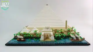Lego Architecture 21058 Great Pyramid of Giza Stop Motion Build