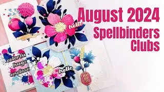 Spellbinders August Clubs | Overview & Inspiration