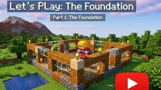 Minecraft let's play episode number 3 the foundation of house#minecraft #play #gaming 
