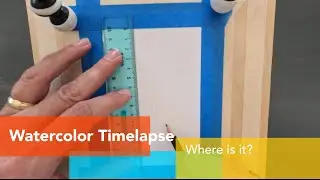 Where in the World is this? Watercolor Timelapse Painting 