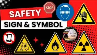 TODAY TOPIC OF SAFETY SING& SYMBOL DITELS JANKARI #safety #constructionsafety #trending #video 😱🔥🧯⛑️