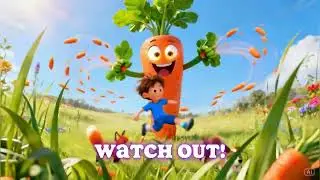 Magic Carrot Mix-Up! 🥕✨​Tickle Attack! 😂​The Best Carrot Cake Ever 🍰