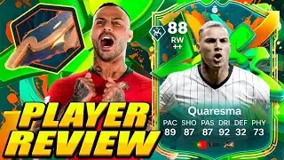 Trivela KING Returns! 💥 88 Joga Bonito Hero Quaresma Player Review! EA FC 26 Quaresma Player Review!