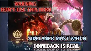 Gameplay YIN Sidelane || Semi Tank || Carry The Team