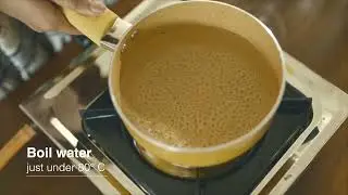 Instruction film for Ripple tea: Premium white tea