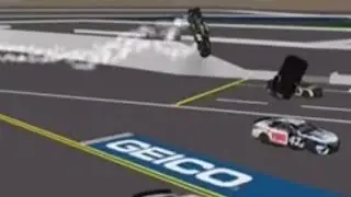#44 Monster Energy And #19 Horrific Wreck at Daytona
