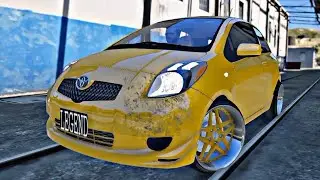 TOYOTA VITZ MODIFIED | 2008 | GTA 5 | RED STAR GAMING