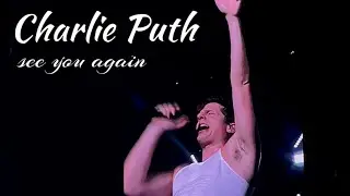 231020 눈물날뻔한 see you again 떼창 - 찰리푸스 내한 콘서트 Charlie Puth concert