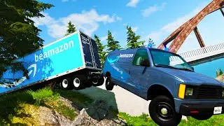Be-Amazon Delivery Fails #1 | BeamNG DRIVE