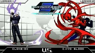 'HIDDEN GEMINI!' - Clone-30 vs Clone Kyo Blood [MUGEN CKOFM ᴴᴰ]