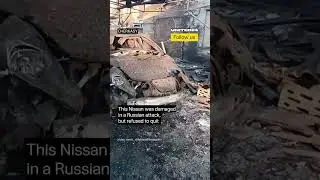 This Car is an Example of Resilience #warinukraine