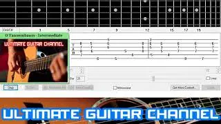 [Guitar Solo Tab] O Tannembaum (O Christmas Tree) Intermediate