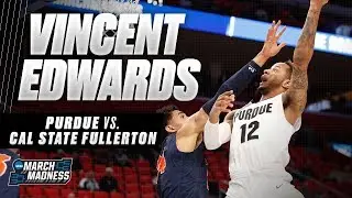Purdue vs. Cal State Fullerton: Vincent Edwards leads Boilermakers in win