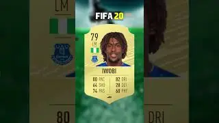 Alex Iwobi FIFA 16 - FIFA 23 Evolution | #fifa23 #eafc24 #football #shorts #fifa #gaming #fulham