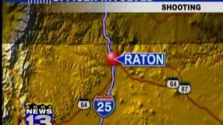 Man, police exchange gunfire in Raton