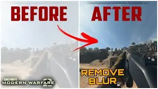 FIX THIS BLUR IN CALL OF DUTY MODERN WARFARE 2.O