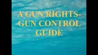 A Gun Rights-Gun Control Guide